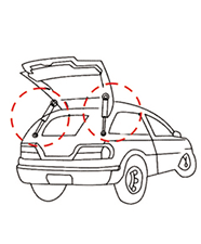 Support automobile